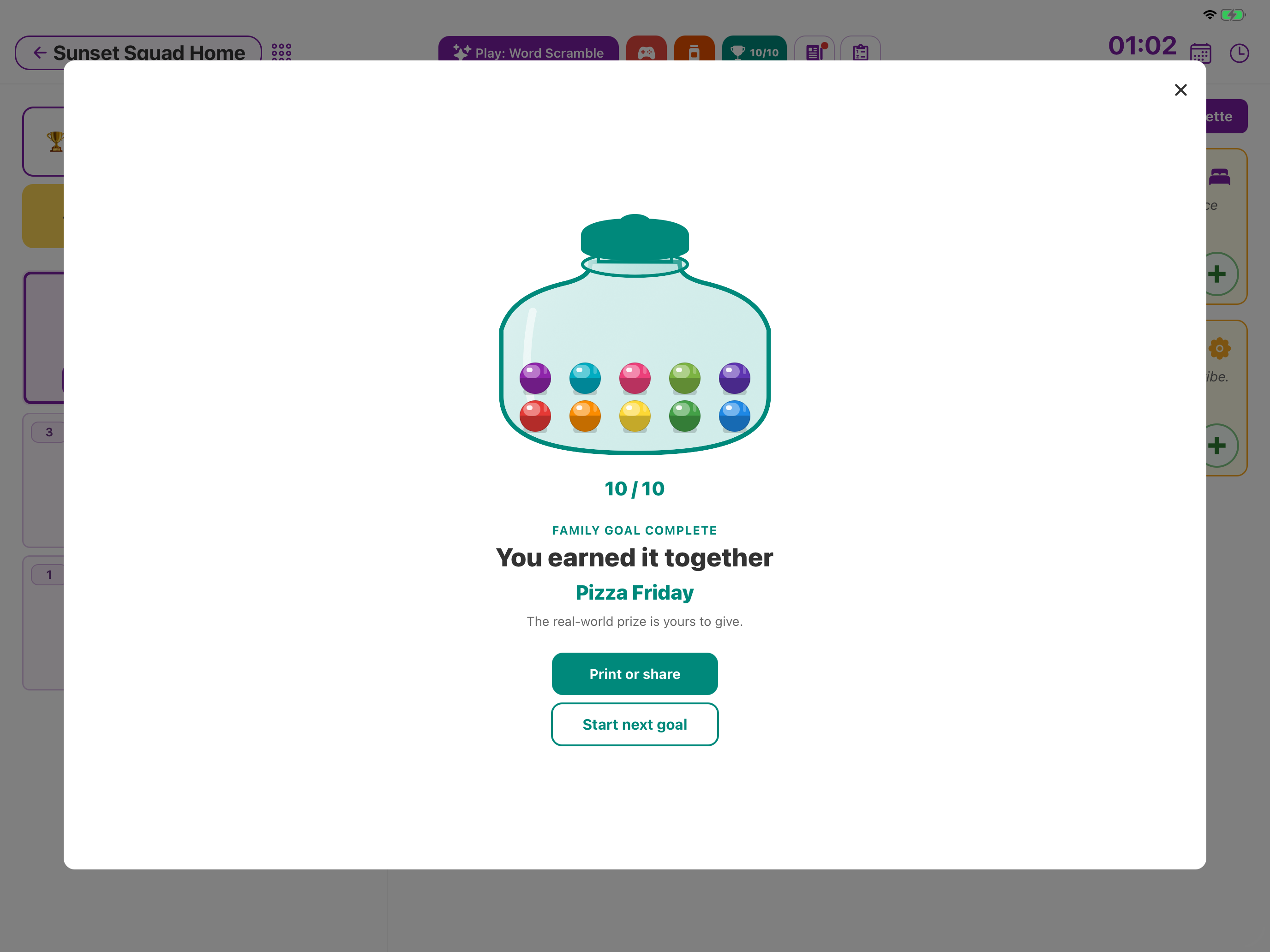 How does the Goal Jar work? – screenshot 4