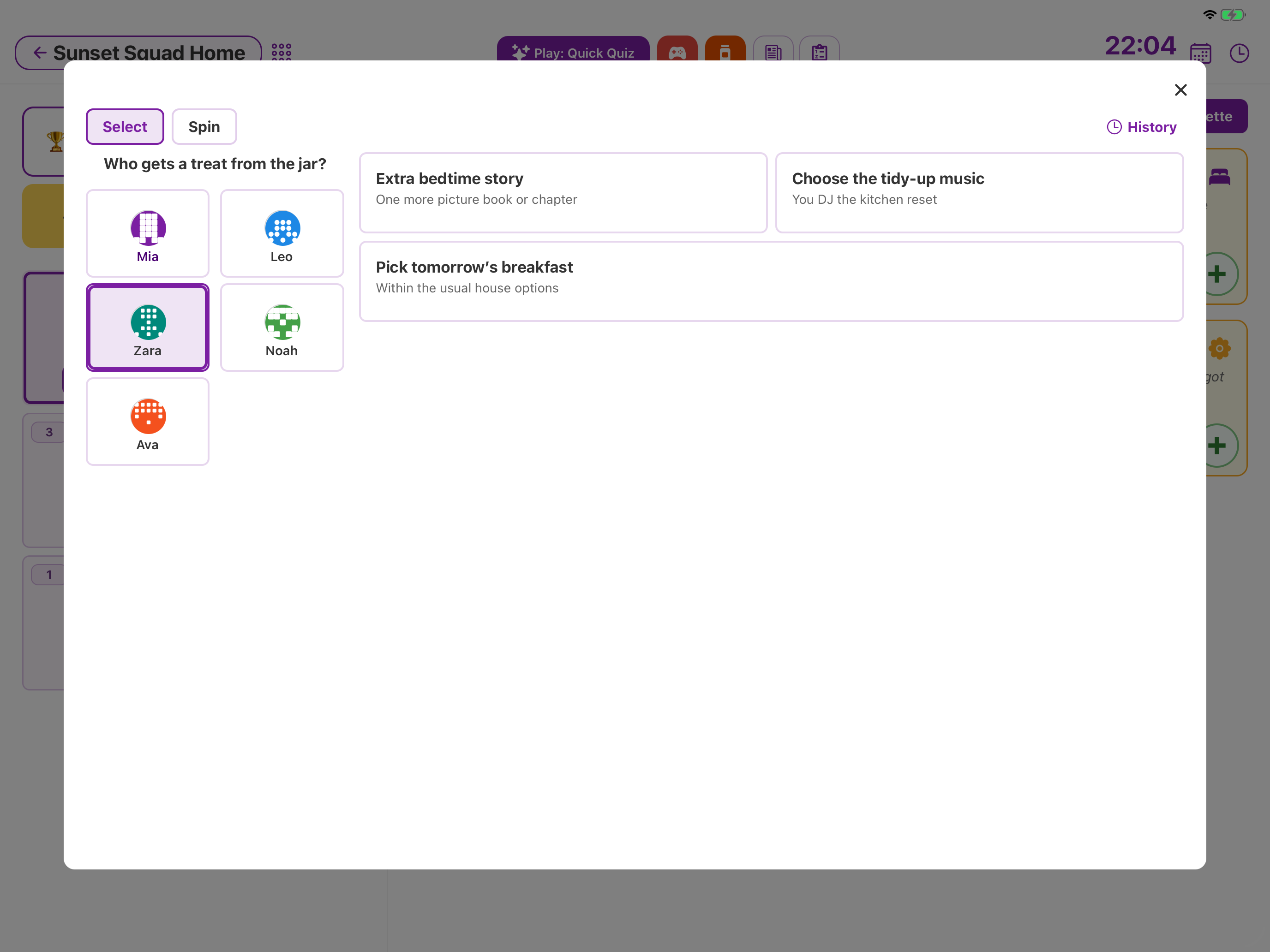 How does the Reward Jar work? – screenshot 2